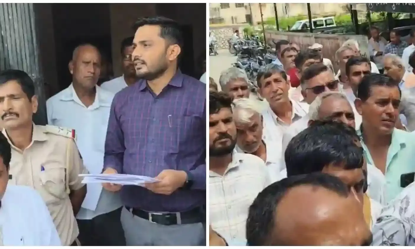 भारी बारिश से खराब हुई फसलें, काश्तकारों ने सीएम के नाम एसडीएम को दिया ज्ञापन, मांगा मुआवजा