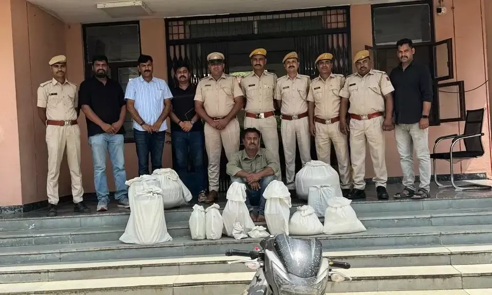 प्रतापगढ़ में 50 करोड़ की एमडी ड्रग फैक्ट्री का भंडाफोड़,25 हजार का इनामी तस्कर गिरफ्तार