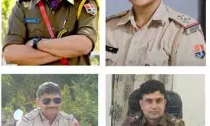 भीलवाड़ा ज‍िले में चार थाना प्रभारी पदोन्‍नत