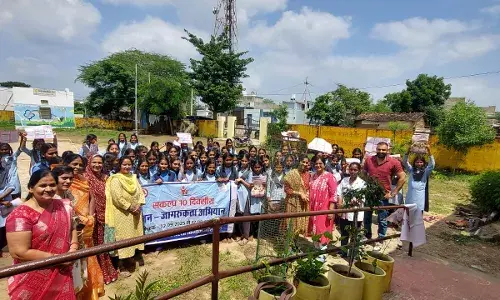 किशोरियों के स्वास्थ्य और पोषण जागरूकता हेतु अभियान आयोजित