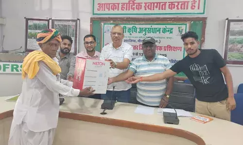 पांच दिवसीय कृषक प्रशिक्षण का सम्पन्न: