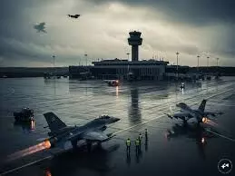 रूसी ड्रोन हमलों की आशंका के बीच पोलैंड ने वायु क्षेत्र में लड़ाकू विमान तैनात किए