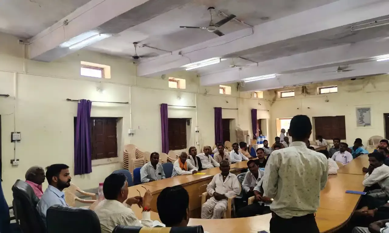 दो दिवसीय सोयाबीन कृषक प्रशिक्षण कार्यक्रम आयोजित