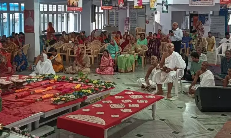 मालदास स्ट्रीट आराधना भवन में चल रहे है निरंतर धार्मिक प्रवचन