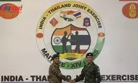 मेघालय में भारत-थाईलैंड का संयुक्त सैन्य अभ्यास सम्पन्न