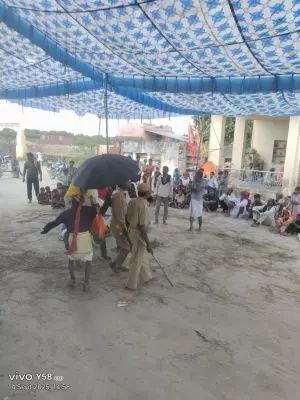 कबराड़िया में परंपरागत लोकनृत्य गवरी का आयोजन कबराड़िया में परंपरागत लोकनृत्य गवरी का आयोजन