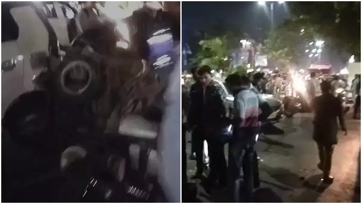 इंदौर में बेकाबू ट्रक ने लोगों को कुचला, 2 की मौत,