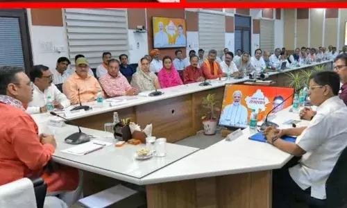 मुख्यमंत्री निवास पर वैष्णव बैरागी समाज का प्रतिनिधिमंडल मिला