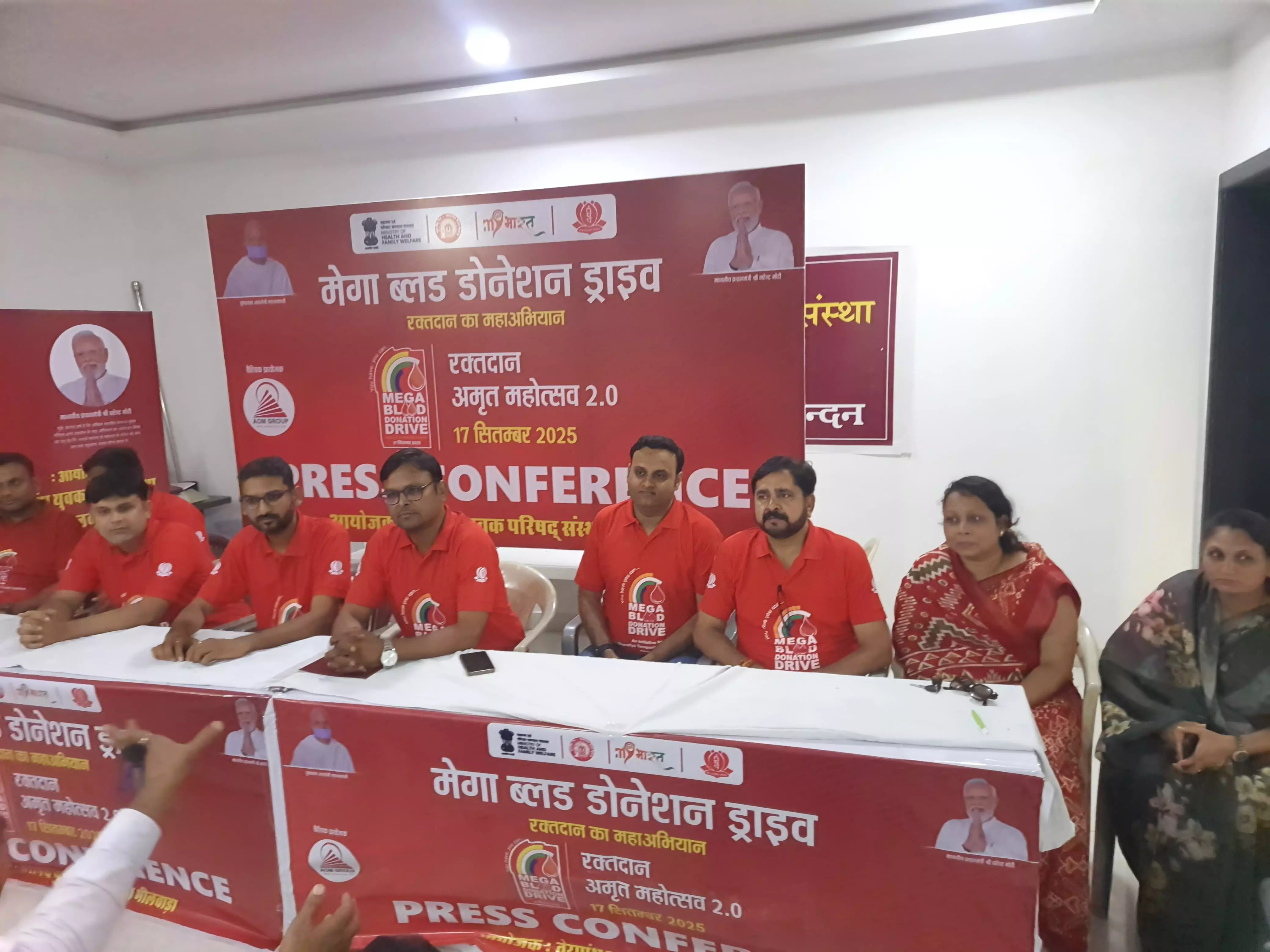 तेरापंथ युवक परिषद का रक्तदान शिविर 17 को, भीलवाड़ा में 2000 रक्त संग्रहित करने का लक्ष्य तेरापंथ युवक परिषद का रक्तदान शिविर 17 को, भीलवाड़ा में 2000 रक्त संग्रहित करने का लक्ष्य