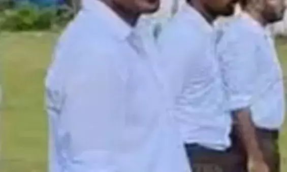 पंडेर ग्राम में संघ के पद संचलन में की शिरकत, इलाके की सियासत में हलचल