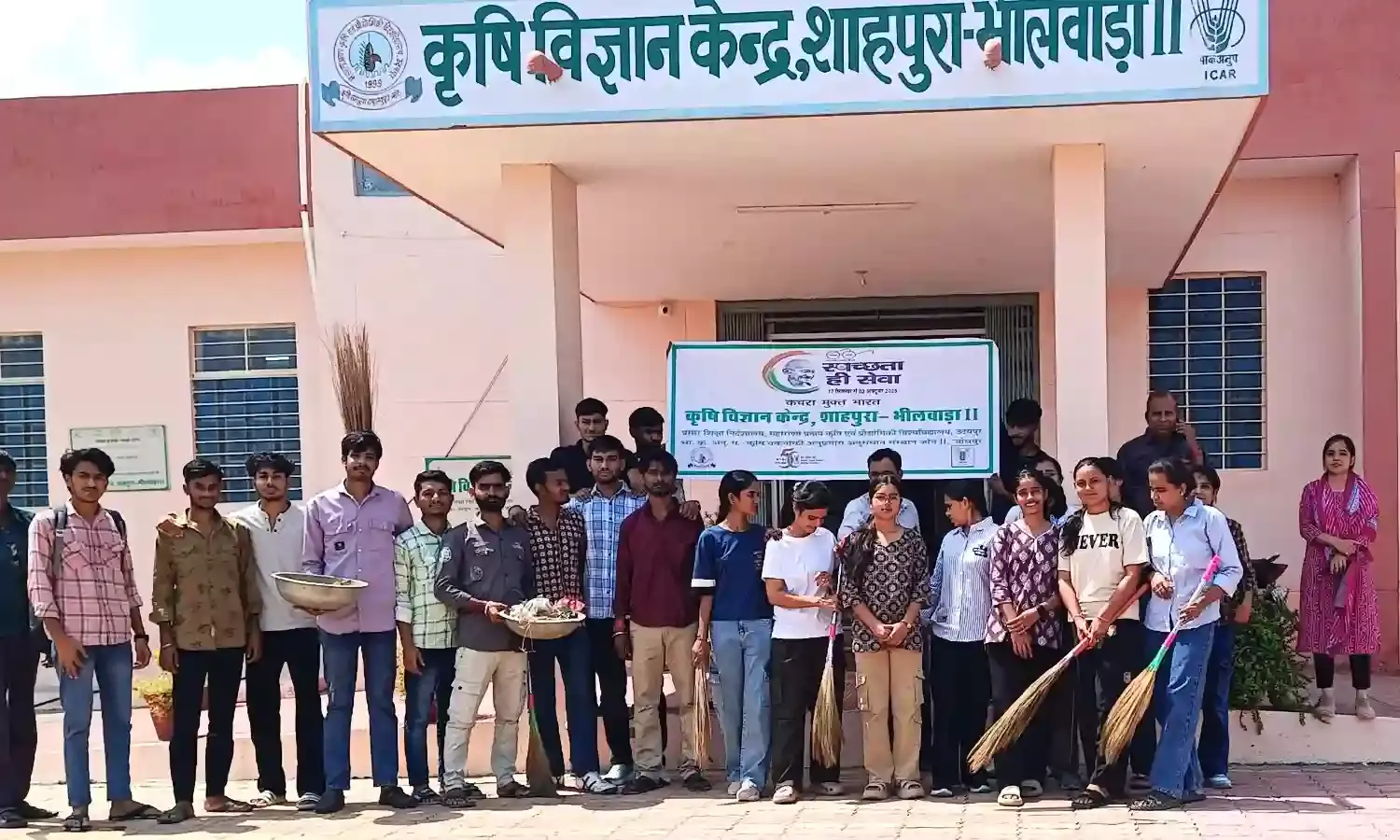 शाहपुरा में ‘स्वच्छता ही सेवा’ अभियान का शुभारंभ