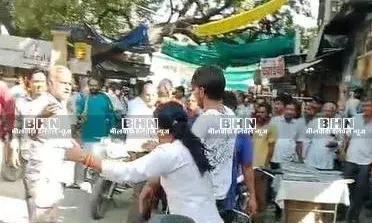 राजसमंद नाथद्वारा के गोविंद चौक में युवक की बेरहमी से पिटाई