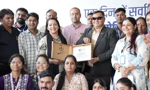 अभियान उमंग के तहत एक ही दिन में सर्वाधिक साइकोमेट्रिक टेस्ट का बना रिकॉर्ड