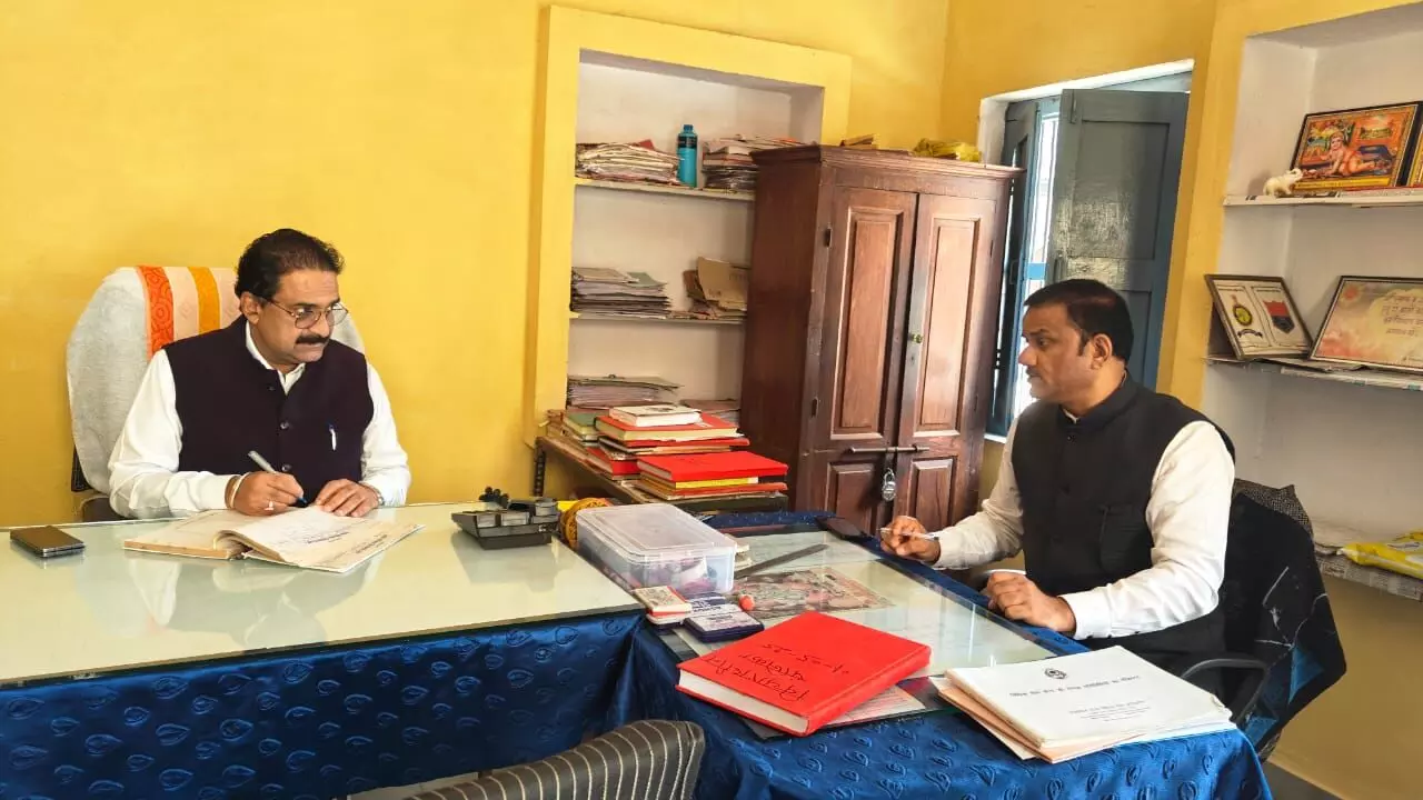 जिला अधिकारियों द्वारा शाहपुरा उपकारागृह का किया निरीक्षण