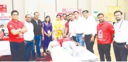 आटूण में तेयुप की ओर से 104 यूनिट रक्त संग्रहित आटूण में तेयुप की ओर से 104 यूनिट रक्त संग्रहित