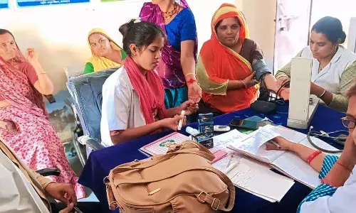 सुवाणा में स्वास्थ्य शिविर, बीपी, शुगर और कैंसर परीक्षण से लोगों को मिली सुविधा