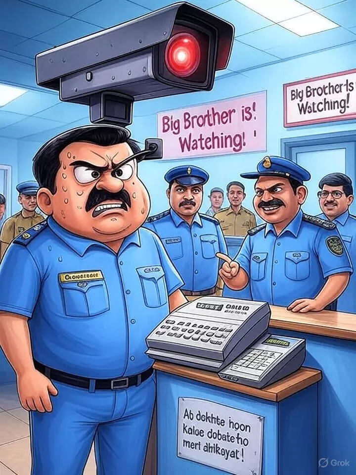 थानों पर अब रहेगी चौकस नजर, सीसीटीवी कैमरे बनेंगे ‘चौकीदार’ थानों पर अब रहेगी चौकस नजर, सीसीटीवी कैमरे बनेंगे ‘चौकीदार’