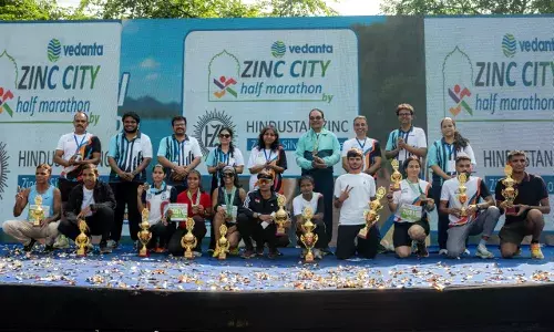 हिन्दुस्तान जिंक के सहयोग से आयोजित दूसरी वेदांता जिंक सिटी हाफ मैराथन को अभूतर्पूव सफलता