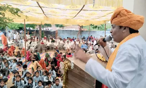 विधायक मीणा ने देव नारायण मंदिर में पूजा के साथ किया लोकार्पण