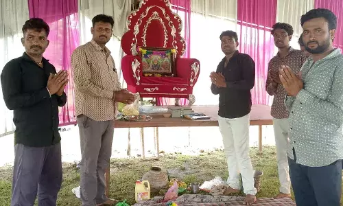 धुंवालियां में जोगणिया माता लंगर सेवा का शुभारंभ धुंवालियां में जोगणिया माता लंगर सेवा का शुभारंभ