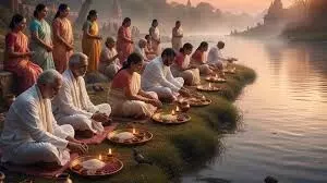 सर्वपितृ अमावस्या 2025: पितरों को तर्पण के साथ दी गई भावभीनी विदाई सर्वपितृ अमावस्या 2025: पितरों को तर्पण के साथ दी गई भावभीनी विदाई