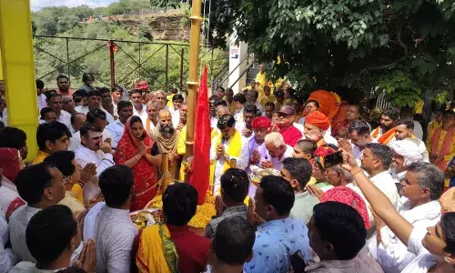 जोगणिया माता शक्तिपीठ पर शारदीय नवरात्र महोत्सव का भव्य शुभारंभ