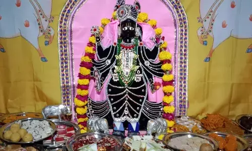 नवरात्रि पर पोटलां सांवलिया जी मंदिर में हुआ विशेष श्रृंगार और भव्य आयोजन