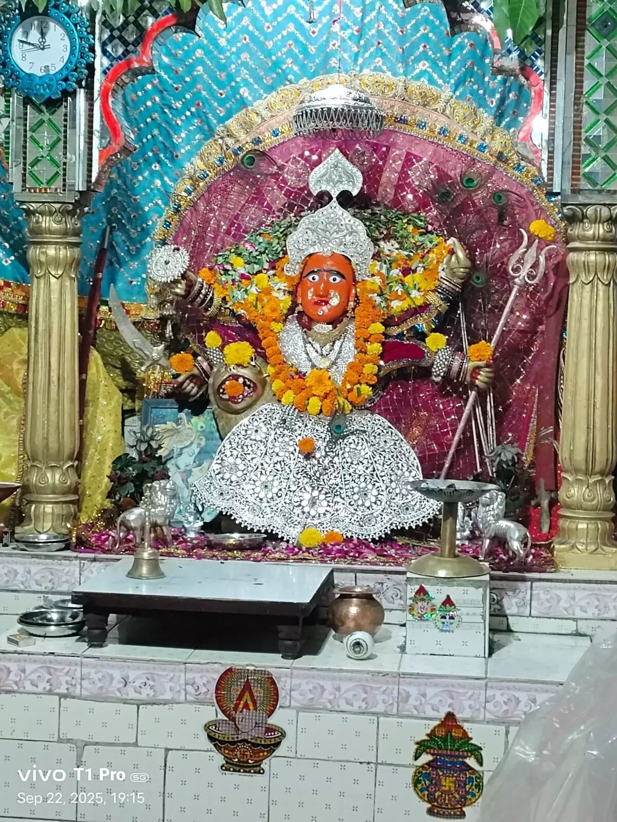 चामुण्डा मन्दिर पर गरबा महोत्सव शुरू