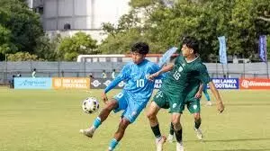 क्रिकेट के बाद फुटबॉल में भी भारत ने पाकिस्तान को हराया, मोहम्मद अब्दुल्ला का विवादित जश्न भारी पड़ा