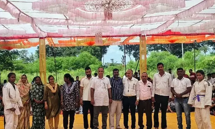 महेंद्रगढ़ में 69वीं जिला स्तरीय जूडो खेलकूद प्रतियोगिता का शुभारम्‍भ