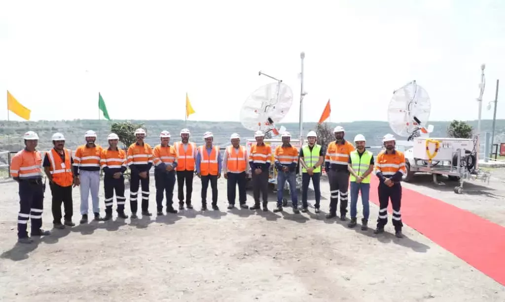 रामपुरा आगुचा खदान में दो नए स्लोप स्टेबिलिटी रडार की स्थापना