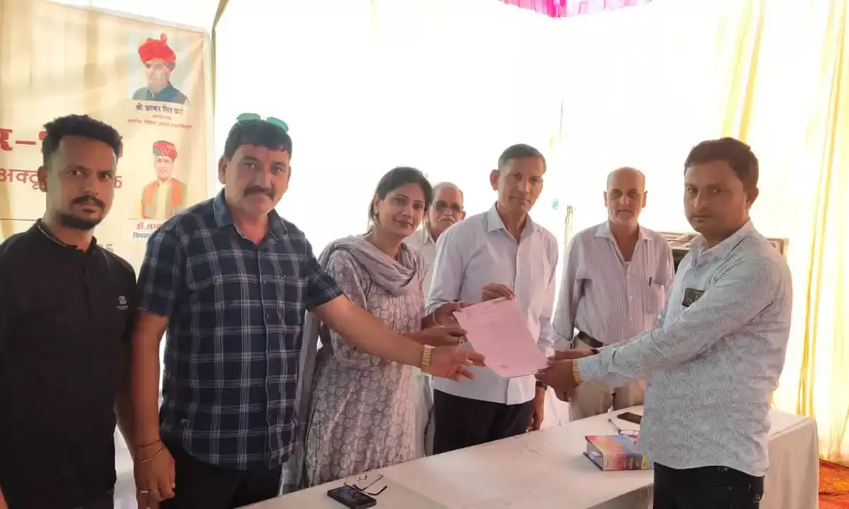 शाहपुरा नगर पालिका में शहरी शिविर में आवेदकों को किया लाभान्वित