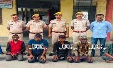 चांदी के खरीदार सर्राफा कारोबारी समेत छह गिरफ्तार, दो किलो चांदी बरामद