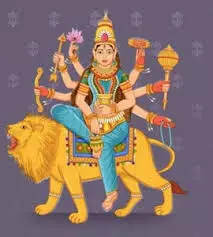 चौथे दिन मां कूष्मांडा की पूजा, स्वरूप, विधि, मंत्र, भोग, शुभ रंग और कथा