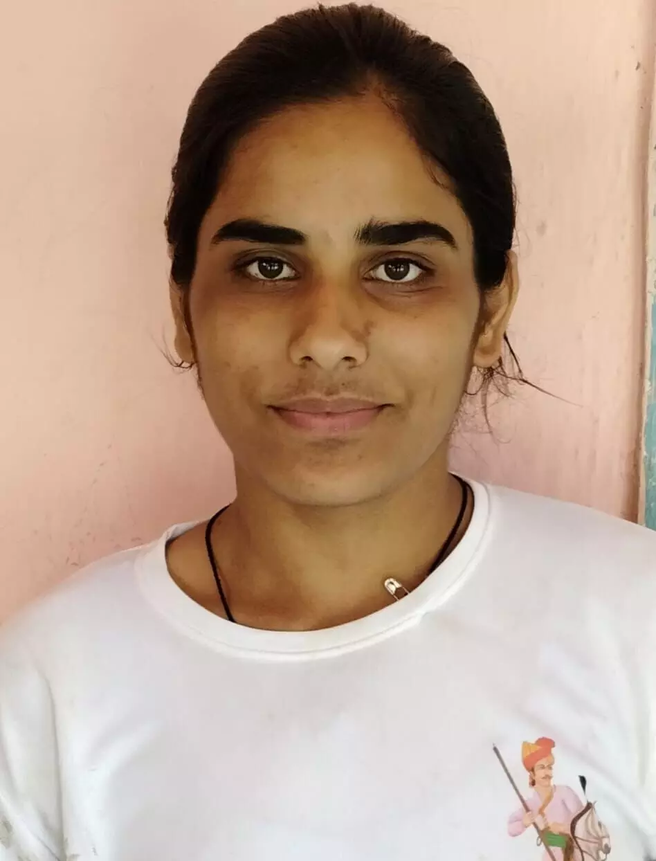 कबड्डी-19 अंडर में प्रतियोगिता के लिए मोतीबोर का खेड़ा की छात्रा पूनम जाट का राज्य स्तर पर चयन