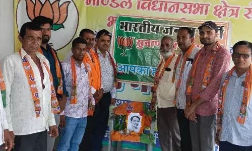 सुवाणा मे भाजपा व संघ कार्यकर्ताओ ने मनाई पं. दीन दयाल जयंती