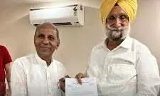 कांग्रेस के पूर्व विधायक मेवाराम जैन की घर वापसी कांग्रेस के पूर्व विधायक मेवाराम जैन की घर वापसी