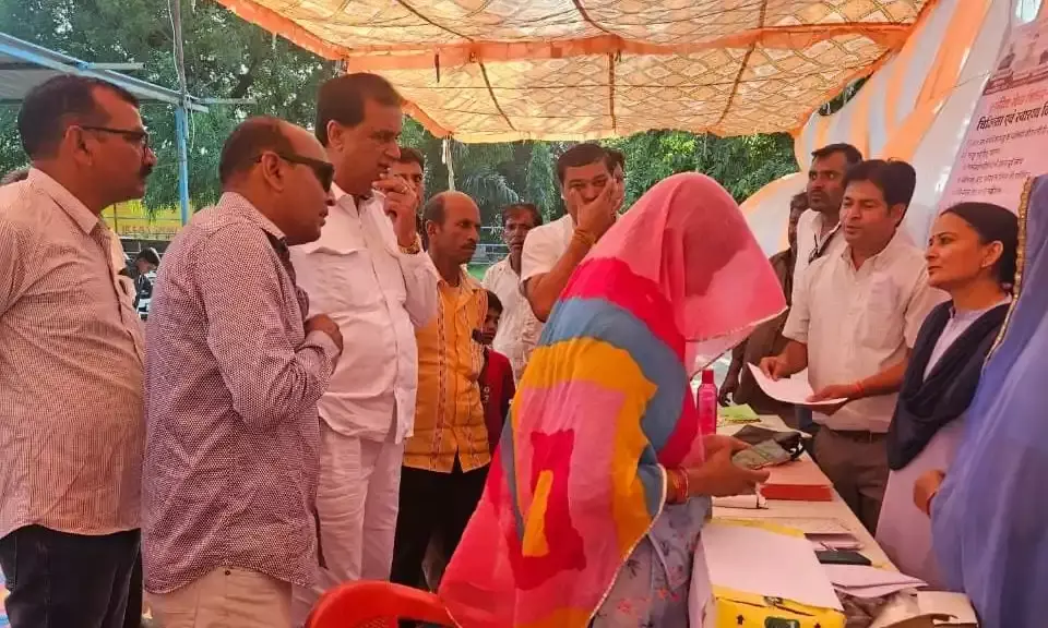 कोटडीकला एवं मरजीवी पंचायतों में ग्रामीण सेवा शिविर का सफल आयोजन