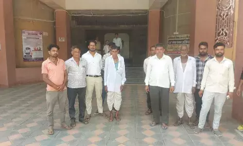 महेशपुरा ग्रामवासियों ने ग्राम पंचायत पीपली से हटाकर पूर्ववत कांदा पंचायत में जोड़ने की उठाई मांग