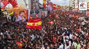 तमिलनाडु के करूर में विजय की रैली में भगदड़, 36 की मौत, 30 से ज्यादा घायल तमिलनाडु के करूर में विजय की रैली में भगदड़, 36 की मौत, 30 से ज्यादा घायल