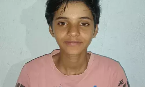 हैंडबॉल खिलाड़ी कोमल   का राज्य स्तर पर चयन