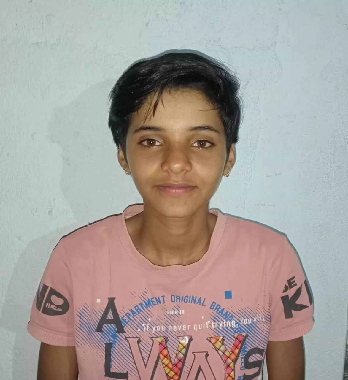 हैंडबॉल खिलाड़ी कोमल   का राज्य स्तर पर चयन