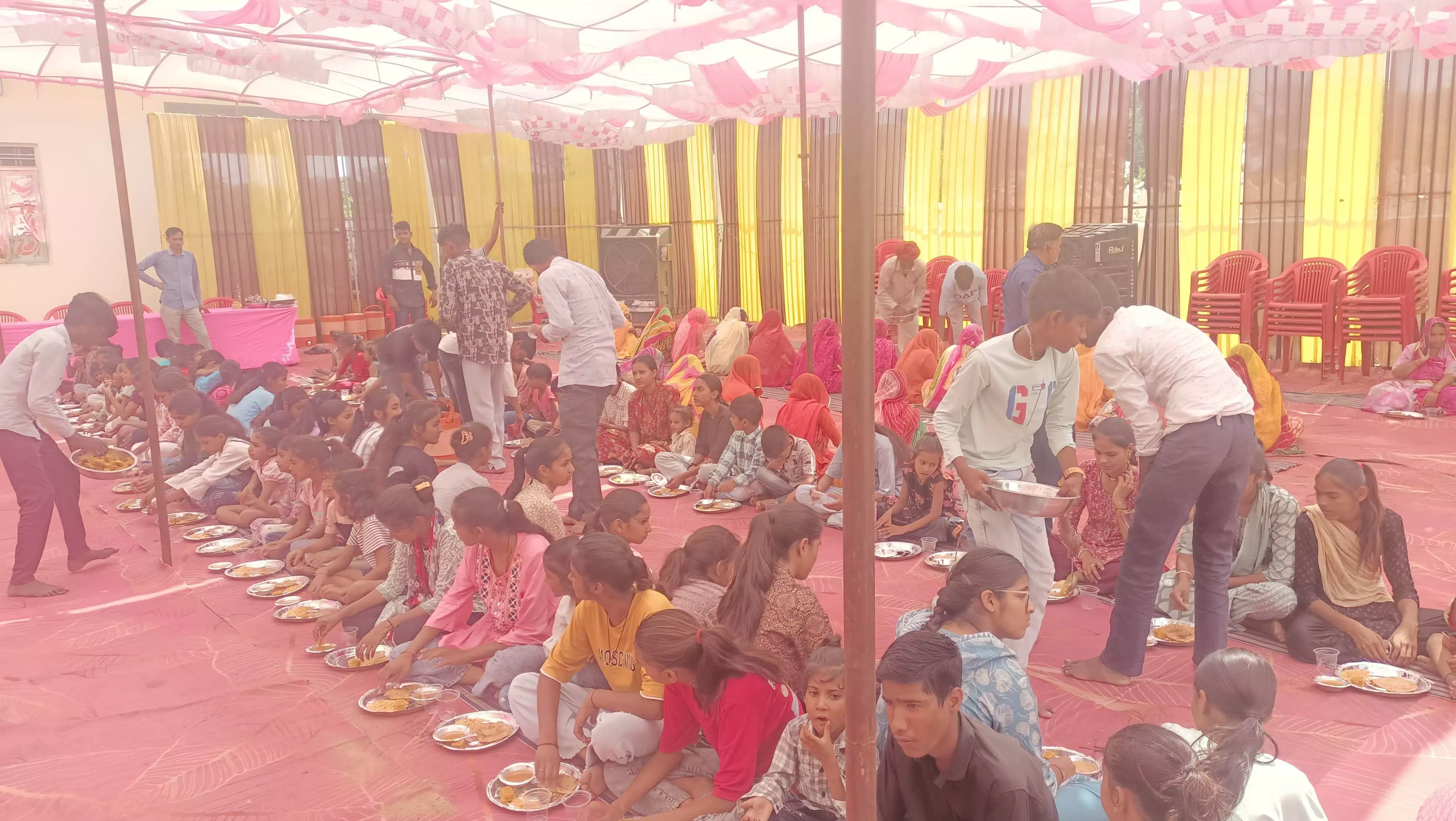 नवरात्रा में राजपूत समाज ने किया 151 कन्याओं का सामूहिक पूजन नवरात्रा में राजपूत समाज ने किया 151 कन्याओं का सामूहिक पूजन