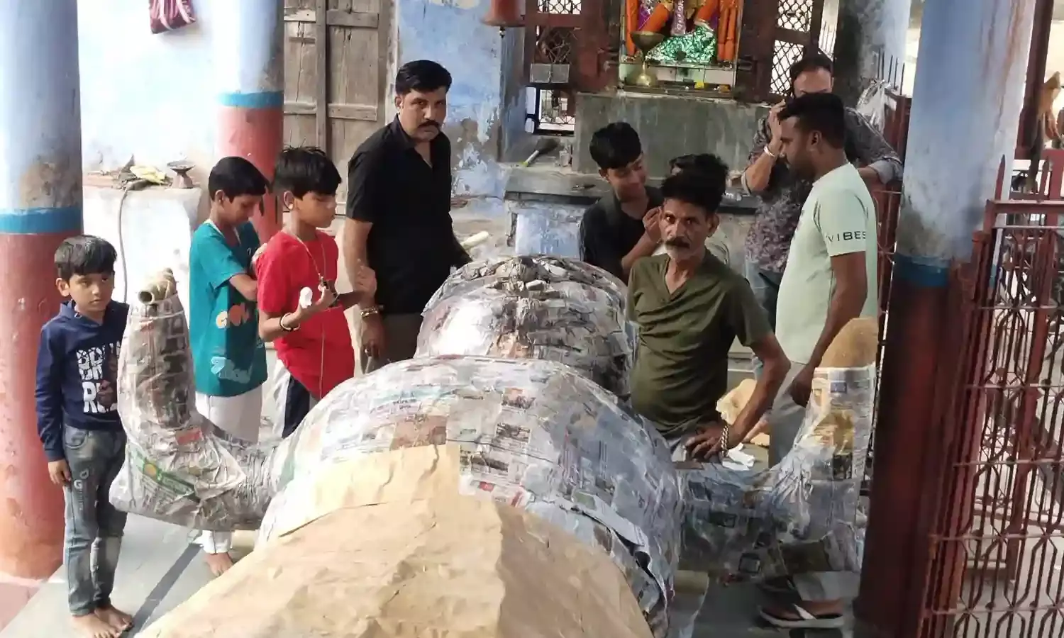 बनेड़ा में होगा 15 फ़ीट के रावण के पुतले का दहन