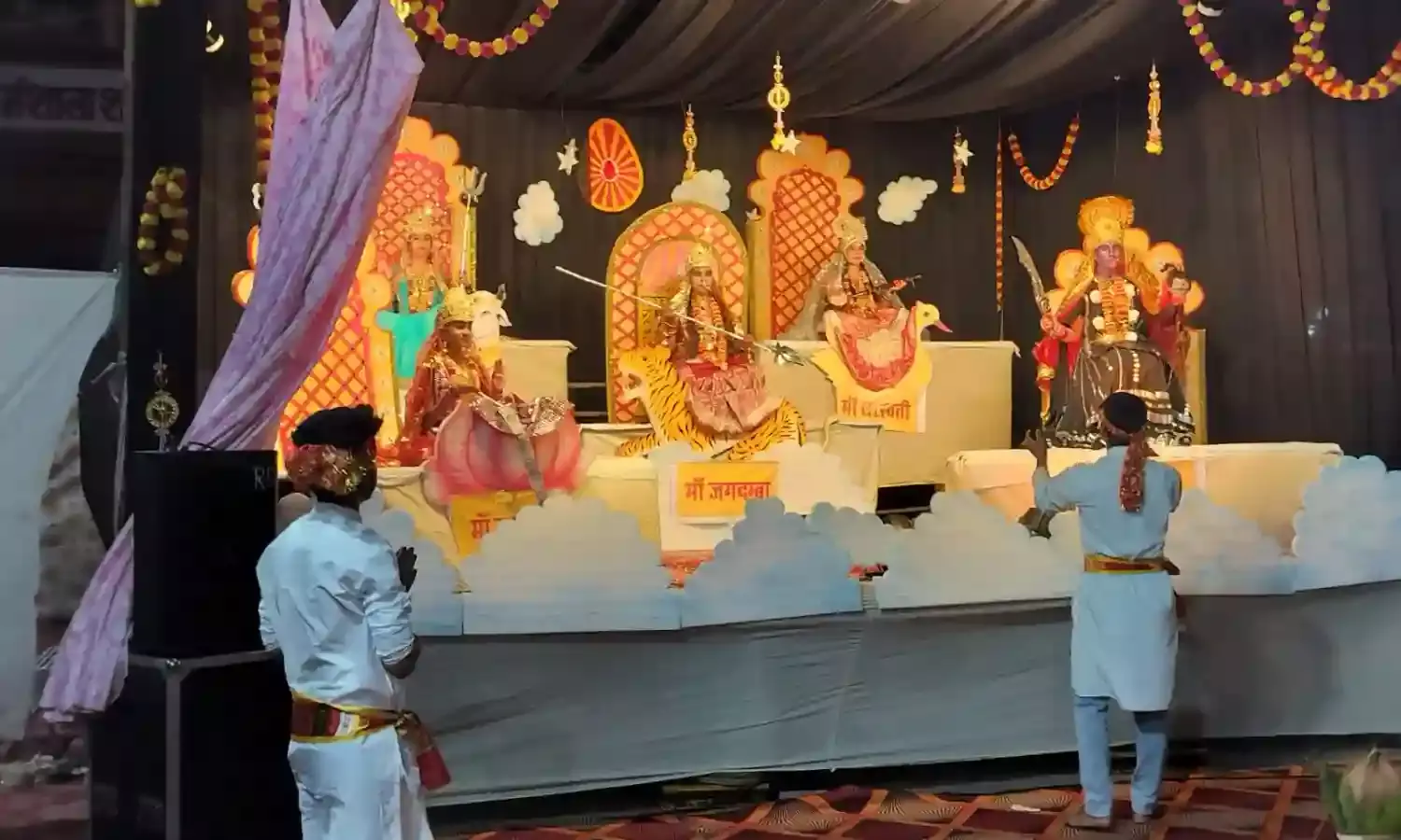 भीलवाड़ा: नवरात्रि के पावन अवसर पर ब्रह्माकुमारीज़ ने सजाई आकर्षक देवी झांकी, हजारों भक्तों ने उठाया लाभ