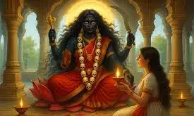 नवरात्रि के सातवें दिन की कथा : मां काली की आराधना