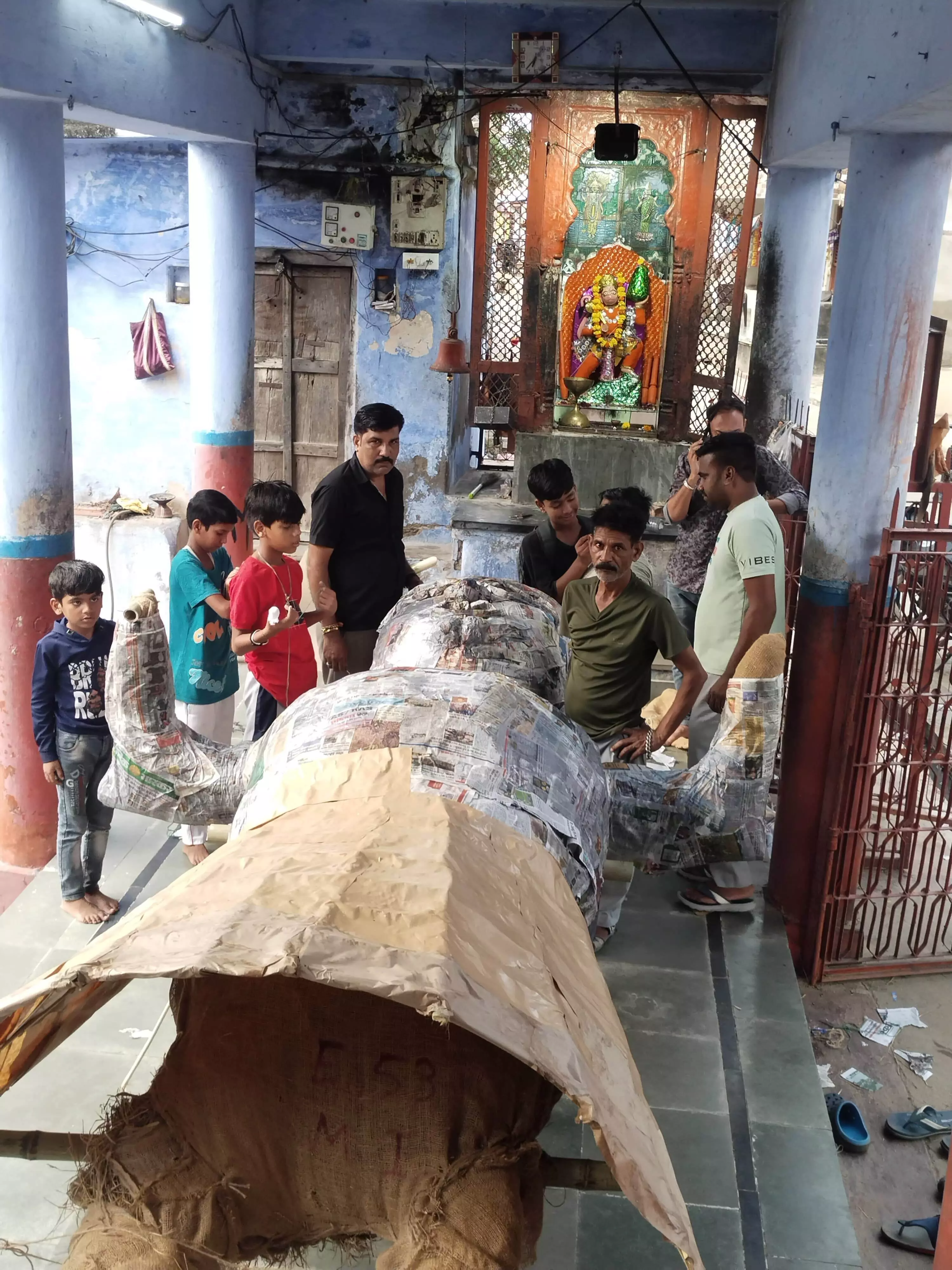 बनेड़ा में होगा 15 फ़ीट के रावण के पुतले का दहन