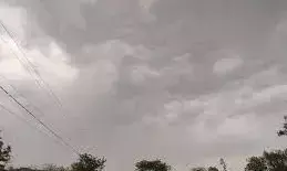 मौसम भीलवाड़ा में सुबह से बादलों का डेरा