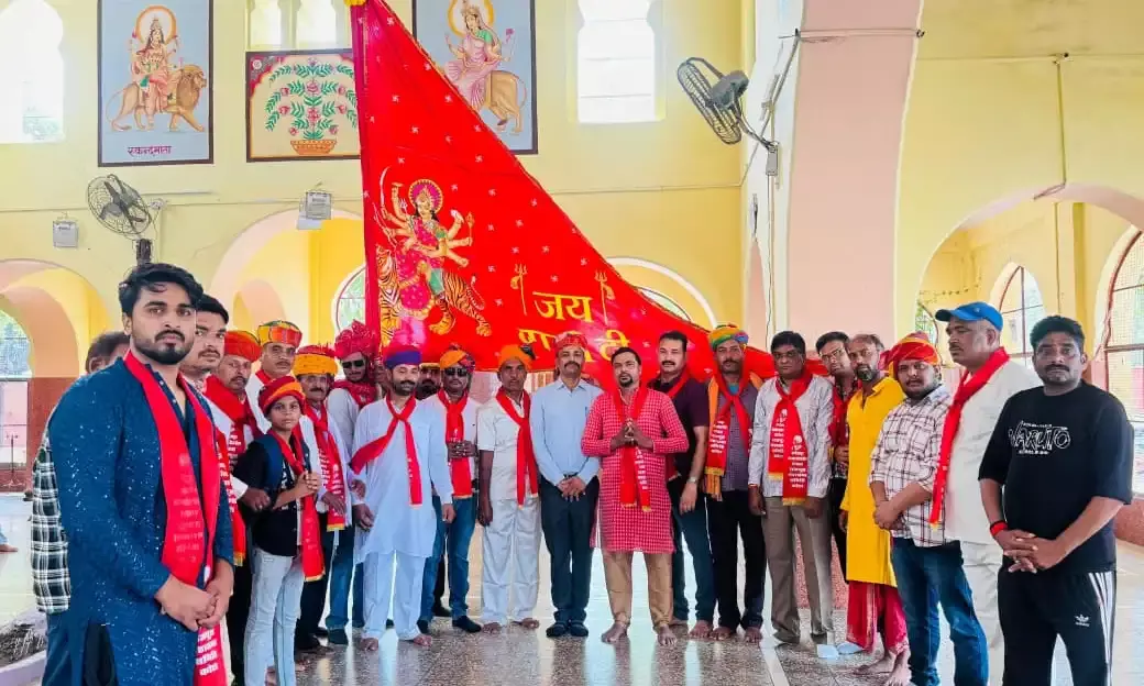 आशापुरा माता मंदिरों पर ध्वजा चढ़ाई, रावत-राजपूत समाज की एकता और शिक्षा पर बल