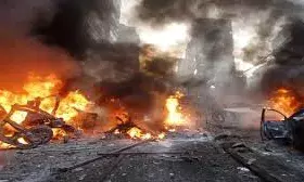 पाकिस्तान में फ्रंटियर कॉर्प्स मुख्यालय के पास भीषण बम विस्फोट, 10 की मौत, 32 घायल